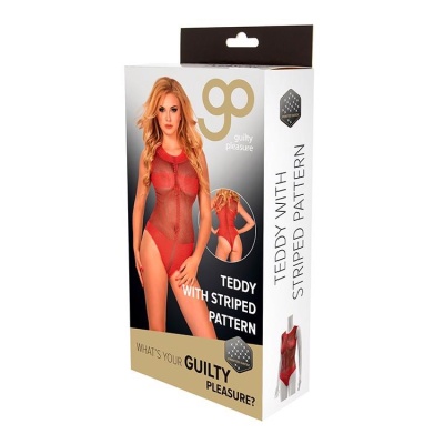 GP PRINTED TEDDY W. STRIPED PATTERN - 1