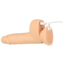 Dildo z napędem pchnięć NA 6.5 RC Vanilla - silikon platynowy, pilot bezprzewodowy, 16,5 cm - 7