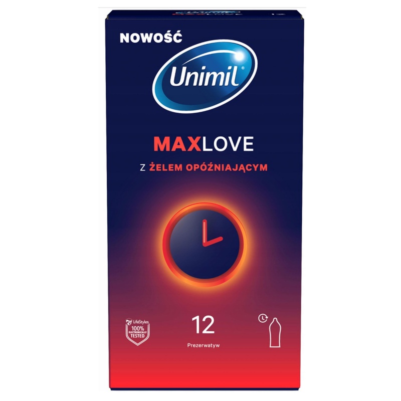 UNIMIL BOX 12 MAX LOVE TIME CONTROL - 1