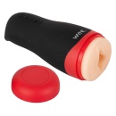 Masturbator WYNE 01 z podgrzewaniem do 42°C, wibracjami i ssaniem, długość 26,5 cm - 2