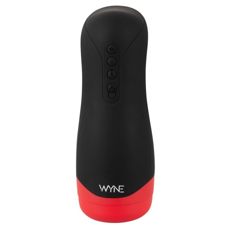 Masturbator WYNE 01 z podgrzewaniem do 42°C, wibracjami i ssaniem, długość 26,5 cm - 3