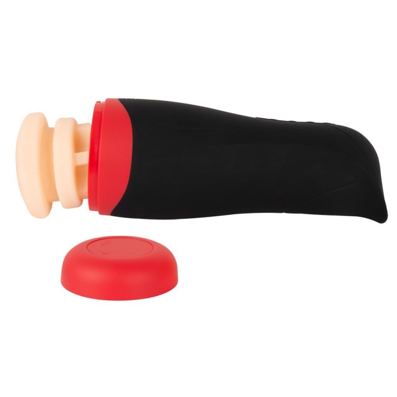 Masturbator WYNE 01 z podgrzewaniem do 42°C, wibracjami i ssaniem, długość 26,5 cm - 7