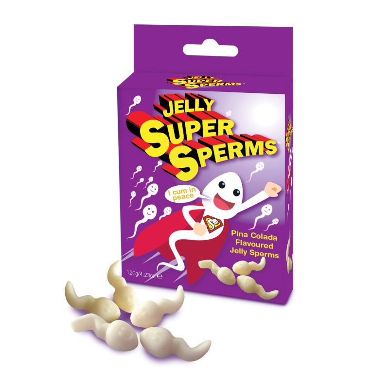 Jelly Super Sperms White - 1