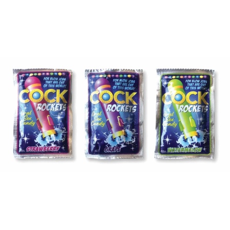 Cock Rockets – Oral Sex Lollipop, Strawberry Flavor - 3