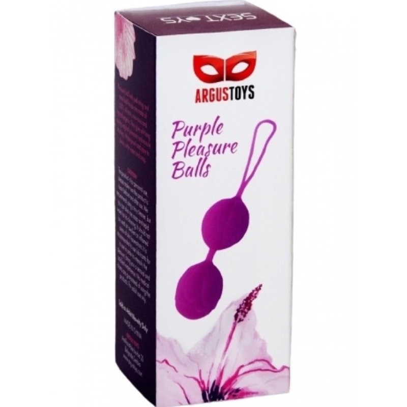 Purple Pleasure Balls - 1