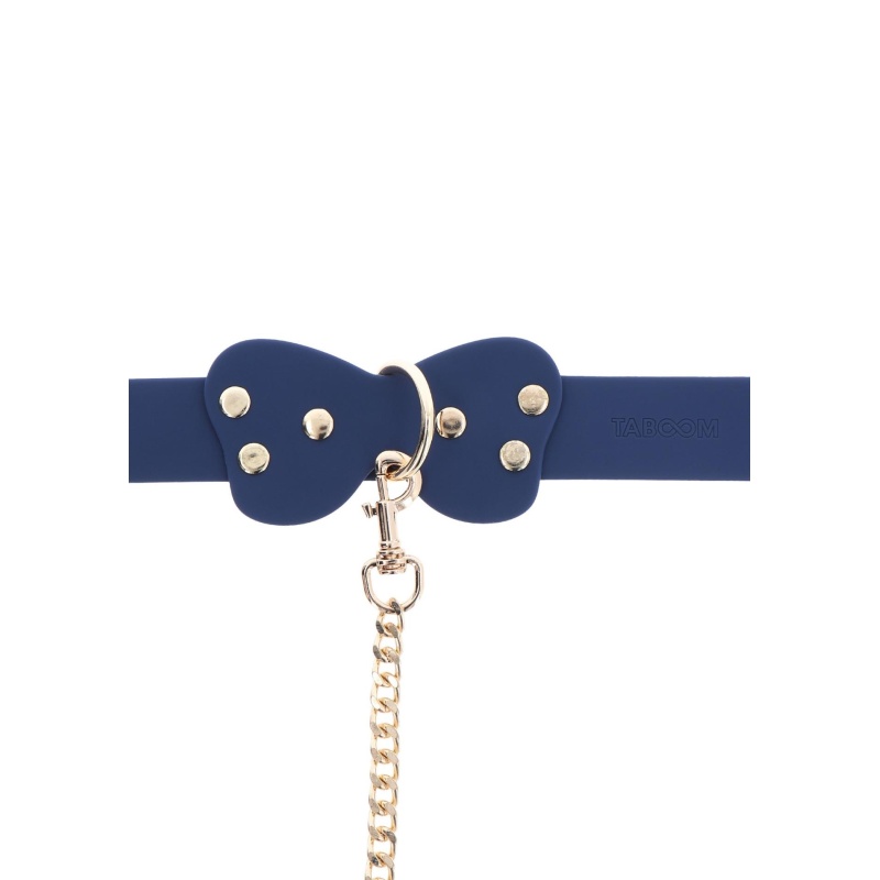 Silicone Collar and Leash Blue - 6