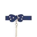 Silicone Collar and Leash Blue - 13