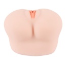 Masturbator Real Style III – realistyczny tors z pochwą i kanałem analnym, 21 × 25,5 × 16,5 cm - 7