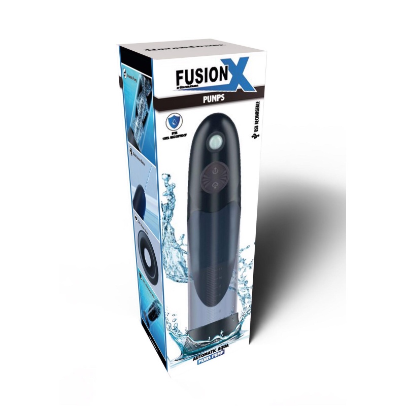 Hidden Desire Fusion X Automatic Aqua Penis Pump - 12