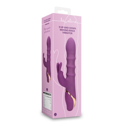 3 Up-and-Down Moving Rings Vibrator - 1 2