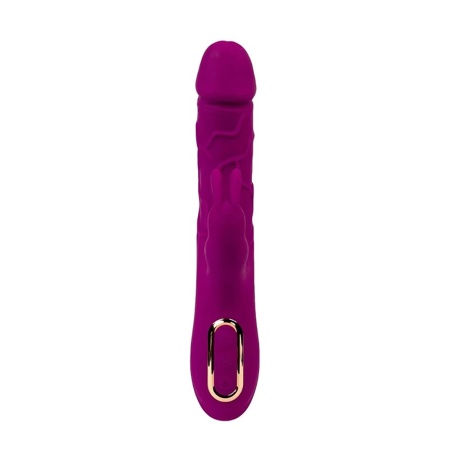 Wibrator króliczek Fantasy z funkcją grzania do 40°C i 10 trybami wibracji, 22,5 cm - 4