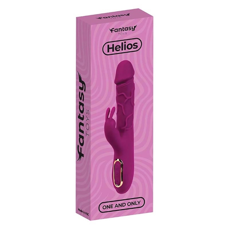 Wibrator króliczek Fantasy z funkcją grzania do 40°C i 10 trybami wibracji, 22,5 cm - 6