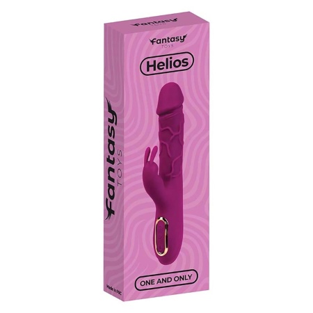 Wibrator króliczek Fantasy z funkcją grzania do 40°C i 10 trybami wibracji, 22,5 cm - 6