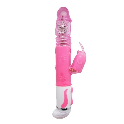Wibrator króliczek FASCINATION - 12 funkcji wibracji, 4 rotacje i ruch posuwisto-zwrotny - 1 2