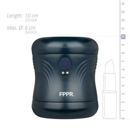 FPPR. - 2 Sided Vibrating Masturbator Blue - 6