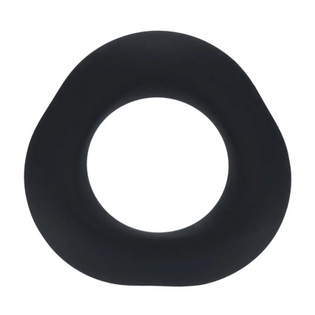 Ergo Liquid Silicone Cockring - Black - 1