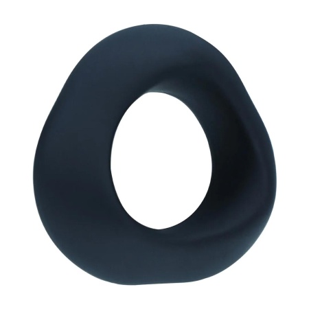 Ergo Liquid Silicone Cockring - Black - 4