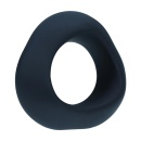 Ergo Liquid Silicone Cockring - Black - 4
