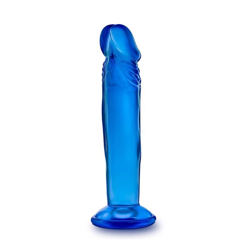 Dildo Sweet N' Small 6'' z przyssawką i realistyczną fakturą żył, 15,2 cm - 4