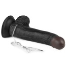 Zestaw strapon wibrujący Easy 21,5 cm – czarny - 7