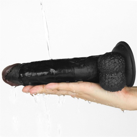 Zestaw strapon wibrujący Easy 21,5 cm – czarny - 10