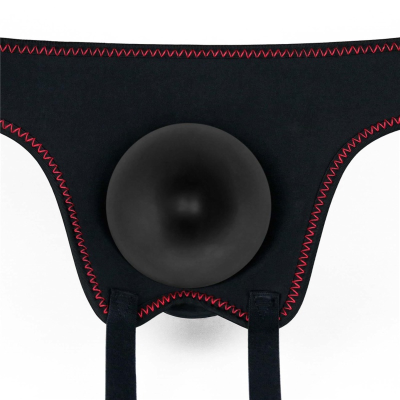 Zestaw strapon wibrujący Easy 21,5 cm – czarny - 12