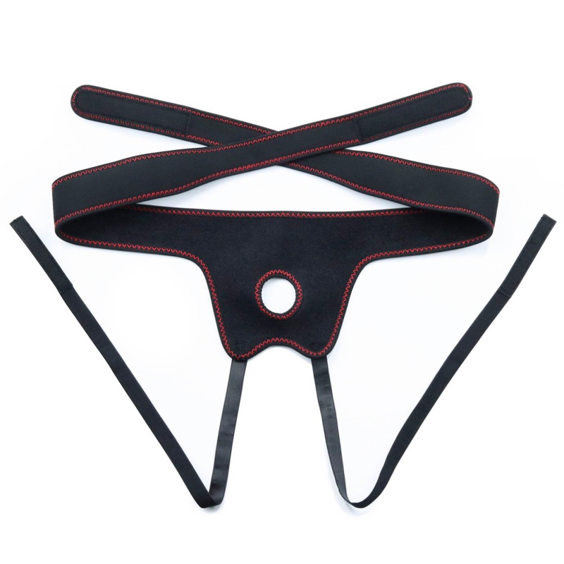 Zestaw strapon wibrujący Easy 21,5 cm – czarny - 15