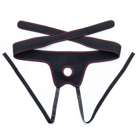 Zestaw strapon wibrujący Easy 21,5 cm – czarny - 15