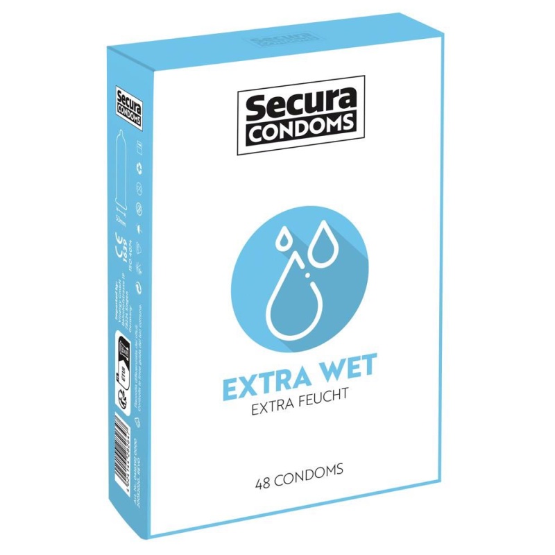 Secura Extra Wet 48pcs Box - 1