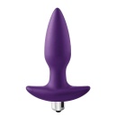 FLIRTS 10 FUNCTIONS VIBRATING PLUG PURPLE - 2
