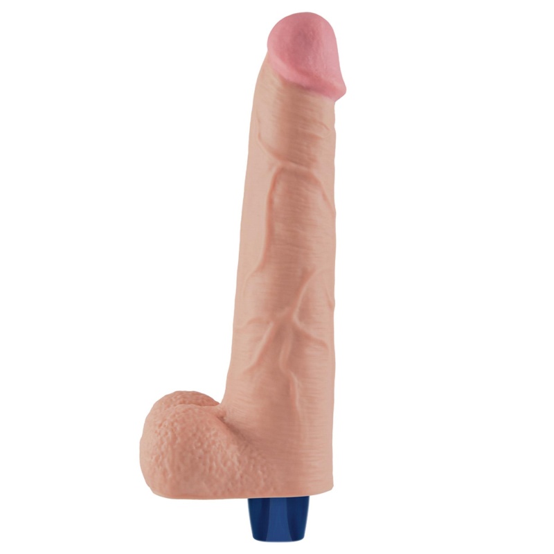Wibrator dildo Real Softee 26,5 cm (Flesh) - 5