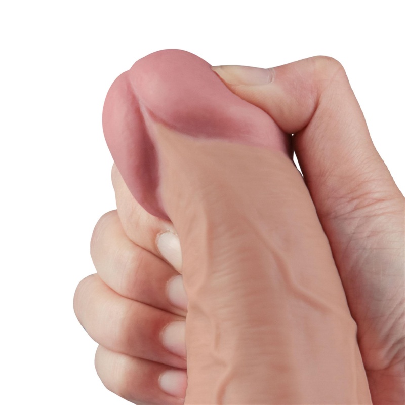 Wibrator dildo Real Softee 26,5 cm (Flesh) - 11