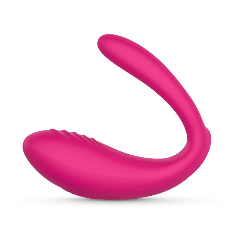 Wibrator dla par Teazers Couple Vibrator z pilotem zdalnego sterowania - silikonowy stymulator U-kształtny z trzema końcówkami w - 4