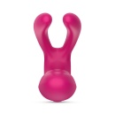 Wibrator dla par Teazers Couple Vibrator z pilotem zdalnego sterowania - silikonowy stymulator U-kształtny z trzema końcówkami w - 6
