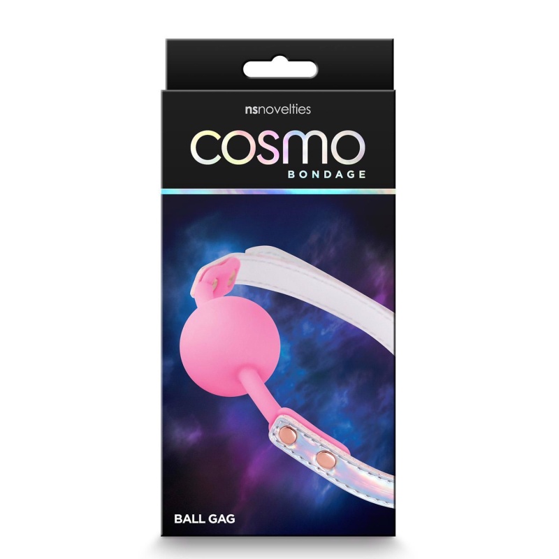 COSMO BONDAGE BALL GAG RAINBOW - 1