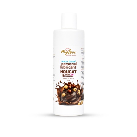 Lubrykant i żel do masażu 2w1 Aroma Series Nougat 300ml - 1