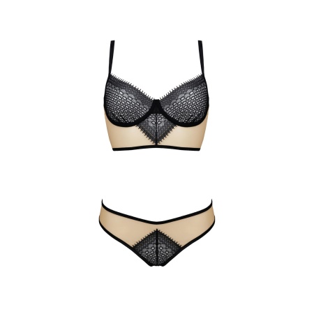 Bielizna-DENERYS SET beige XXL/XXXL - 3