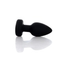 Wibrujący korek analny Disco Flashlight z pilotem i światłem LED, silikon medyczny, 9 cm × 3,7 cm - 4