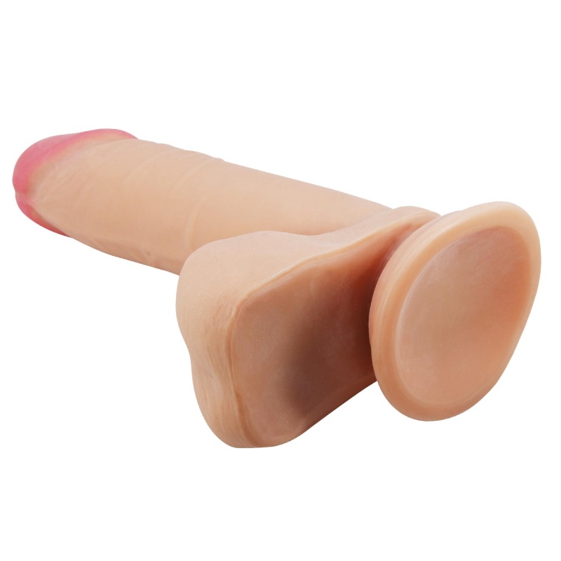 Dildo Sliding Skin 8.1'' z ruchomą skórą i przyssawką (20,5 cm) - 6