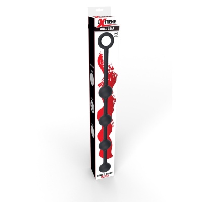 Kulki analne Heavy Anal Balls M z obciążeniem, 39 cm - 1 2