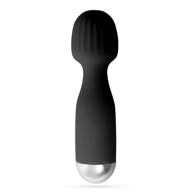 Wibrator różdżkowy Wanderlust Mini 15 cm, czarny - 1 2