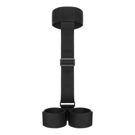 Bedroom Fantasies - Soft Straps Arm and Neck Restraints Black - 3