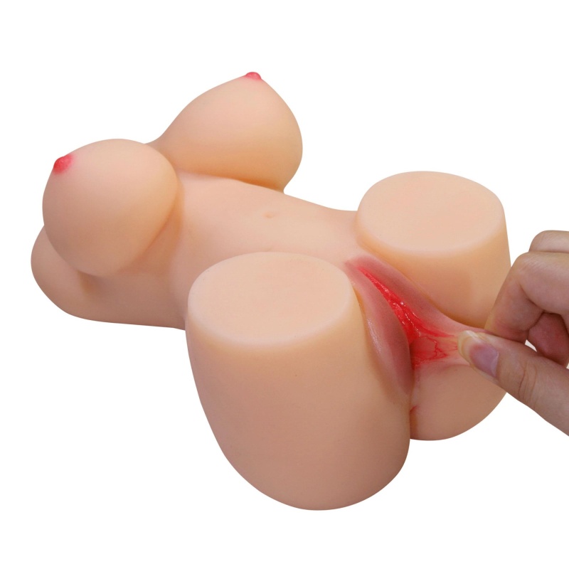 Masturbator Hetty z technologią Sort Skin i podwójnym kanałem - 27 x 15 x 14 cm - 9