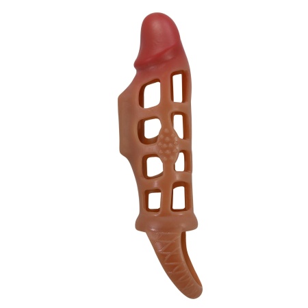 Nakładka na penisa Preston z wibracjami 18 cm - 4
