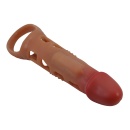 Nakładka na penisa Preston z wibracjami 18 cm - 5