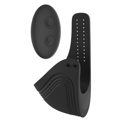 Pierścień wibrujący na penisa RAMROD z pilotem, 7 trybów, regulowany, szer. 2,8-7 cm - 1 2