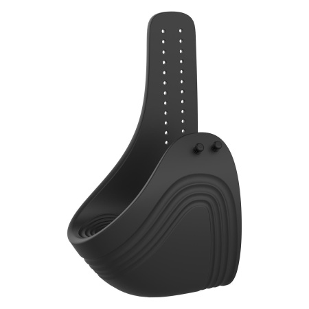 Pierścień wibrujący na penisa RAMROD z pilotem, 7 trybów, regulowany, szer. 2,8-7 cm - 4