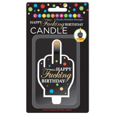 Happy F’ing Birthday Candle - 1 2