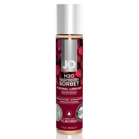 Lubrykant wodny H2O Raspberry 30 ml - 1