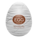 Egg Silky II Jednorazowy Masturbator TPE z Rowkowaną Strukturą Wewnętrzną 7 cm - 1
